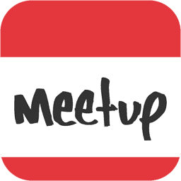 Meetup networking event with Serkan Özcan in a professional conference setting.