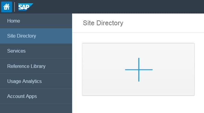 sap portal site directory